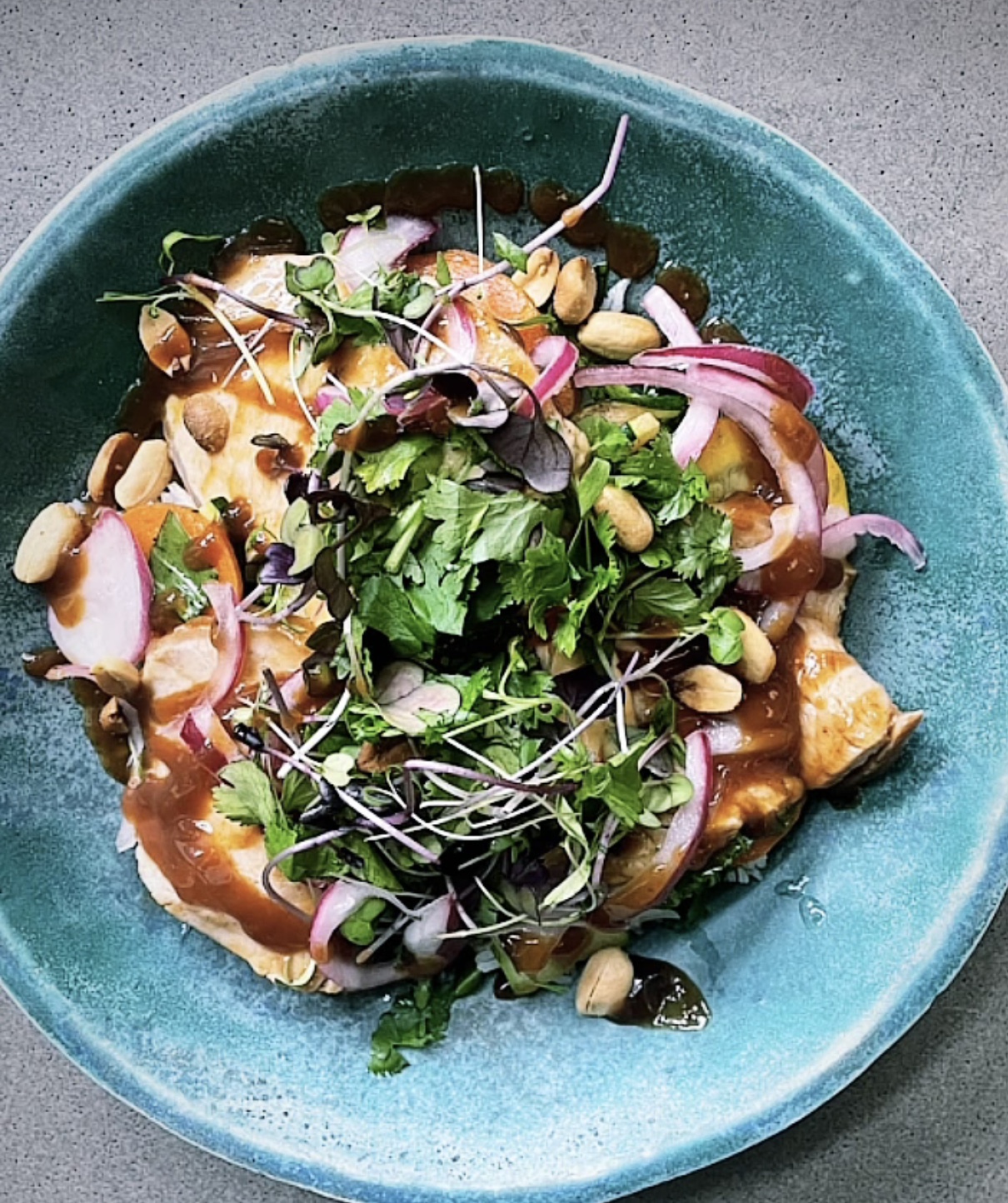 Marinerad fläskfilé/tofu är ett säkert kort.